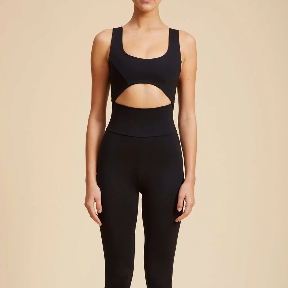 Live The Process Black Cutout Jumpsuit ECU Size XL